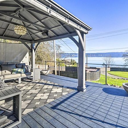 Puget Sound Cabin With Hot Tub And Water Views! Bremerton Exterior foto