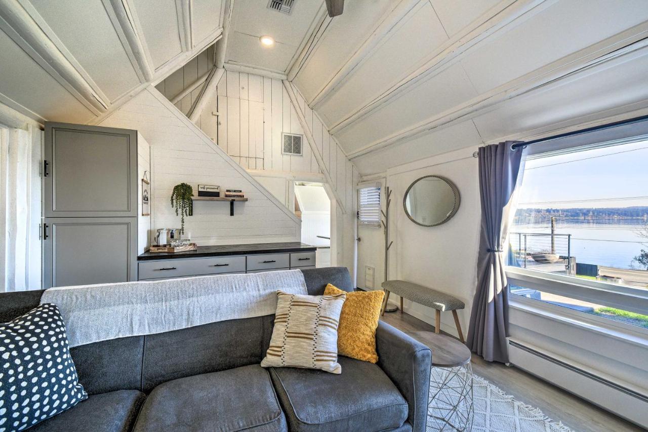 Puget Sound Cabin With Hot Tub And Water Views! Bremerton Exterior foto