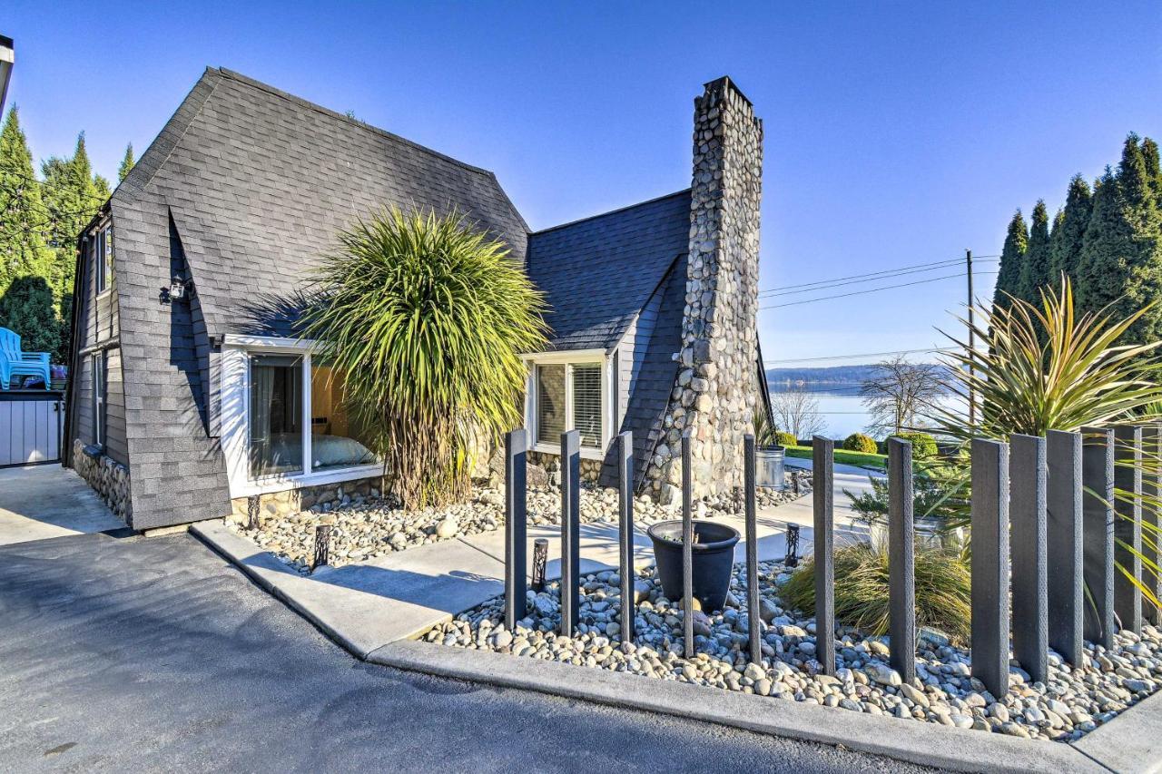Puget Sound Cabin With Hot Tub And Water Views! Bremerton Exterior foto