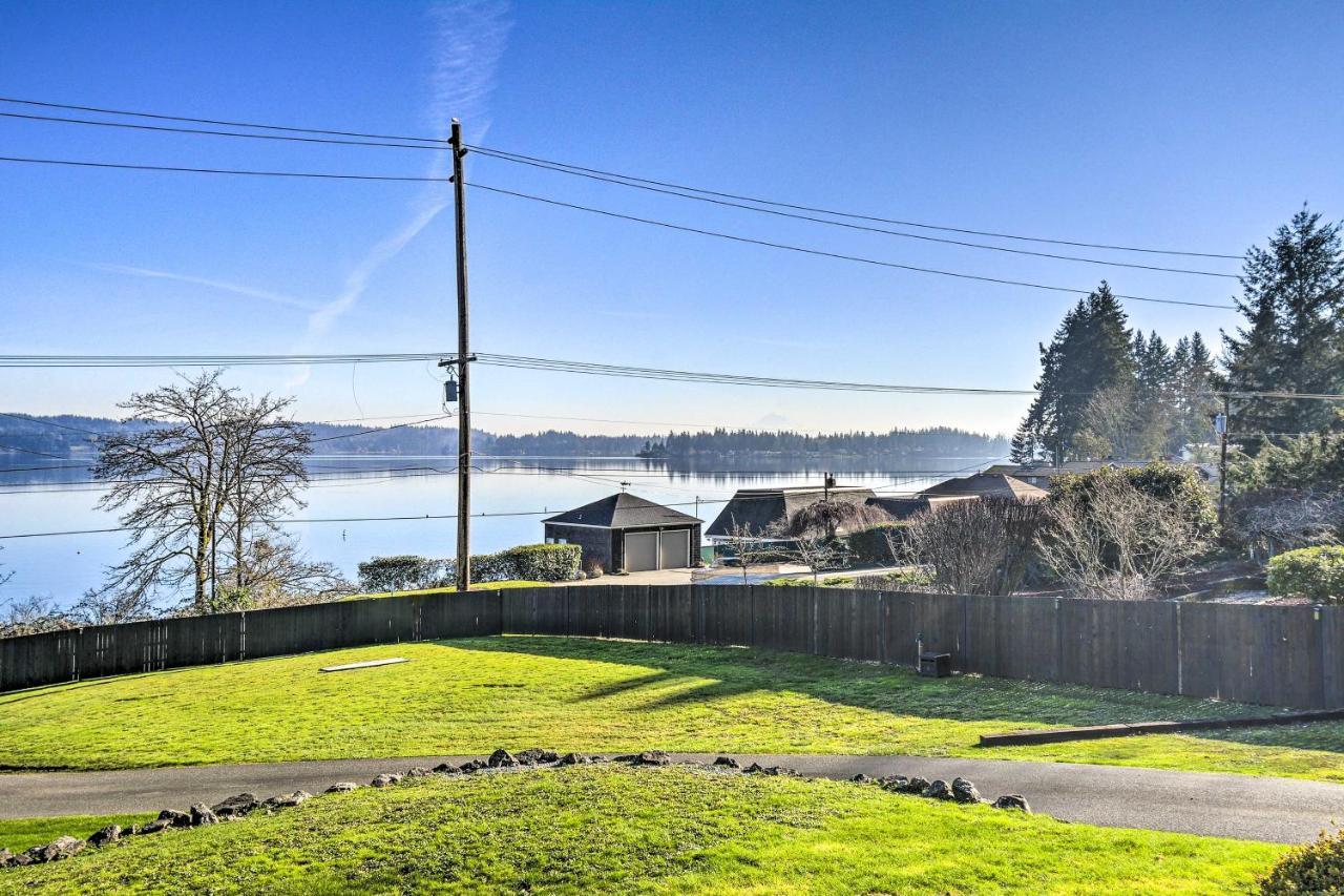 Puget Sound Cabin With Hot Tub And Water Views! Bremerton Exterior foto