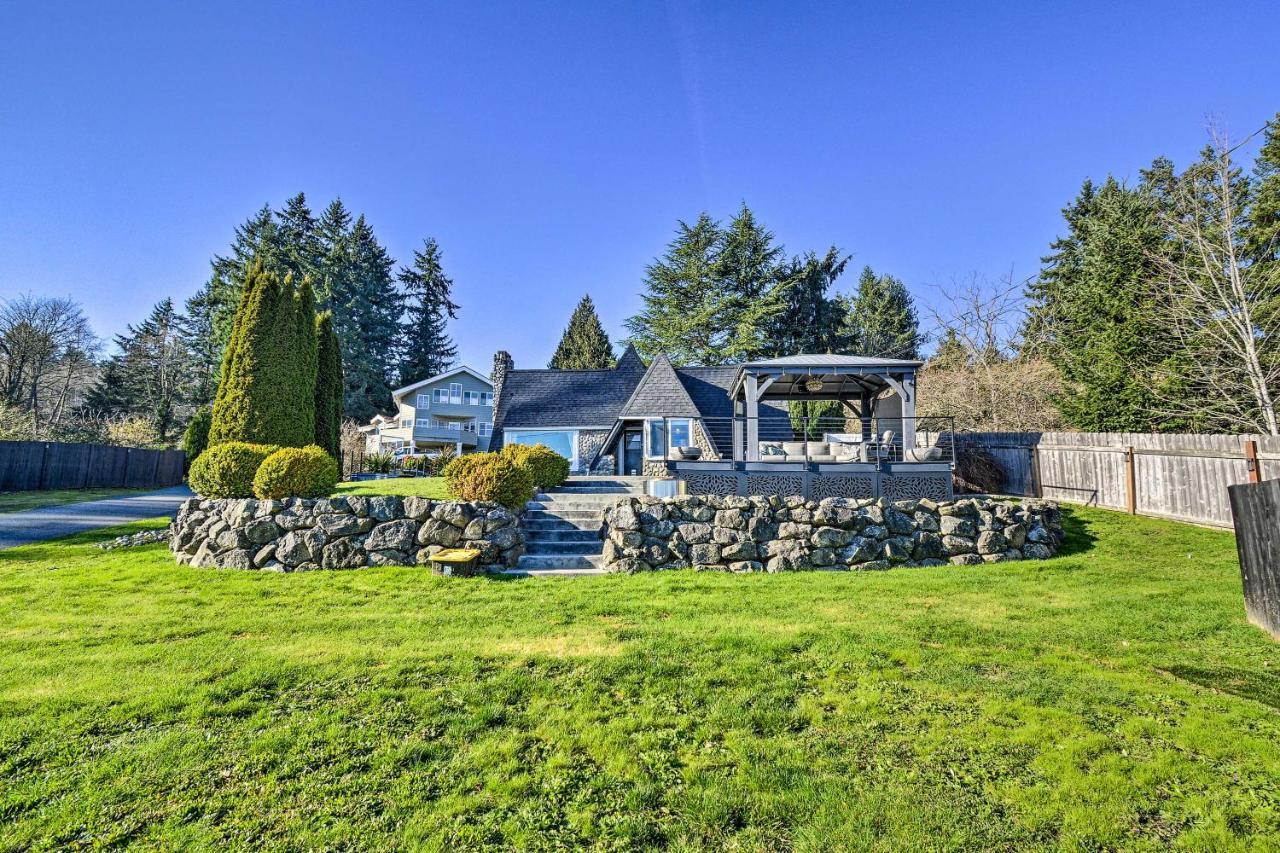 Puget Sound Cabin With Hot Tub And Water Views! Bremerton Exterior foto